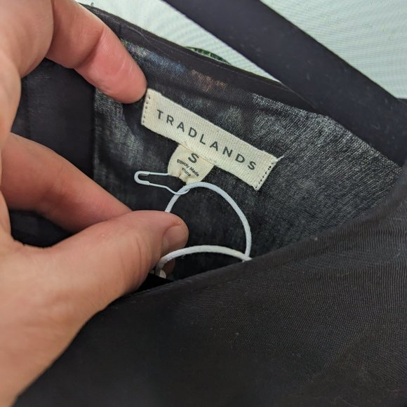 Tradlands Nova Black Midi Dress Size Small - Picture 5 of 8